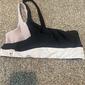 Simply BE dance top AXS Black & Light Gray